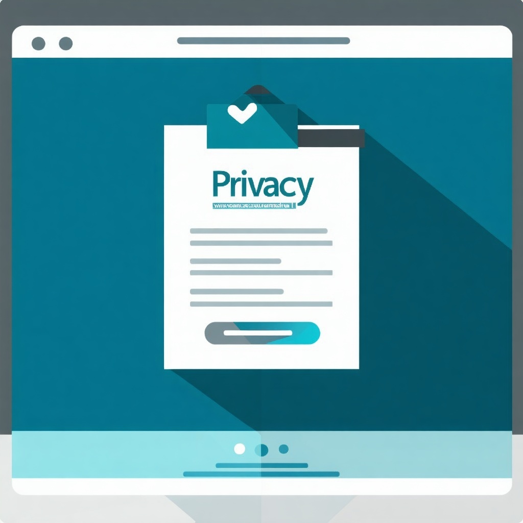 Privacy policy with a space there-1